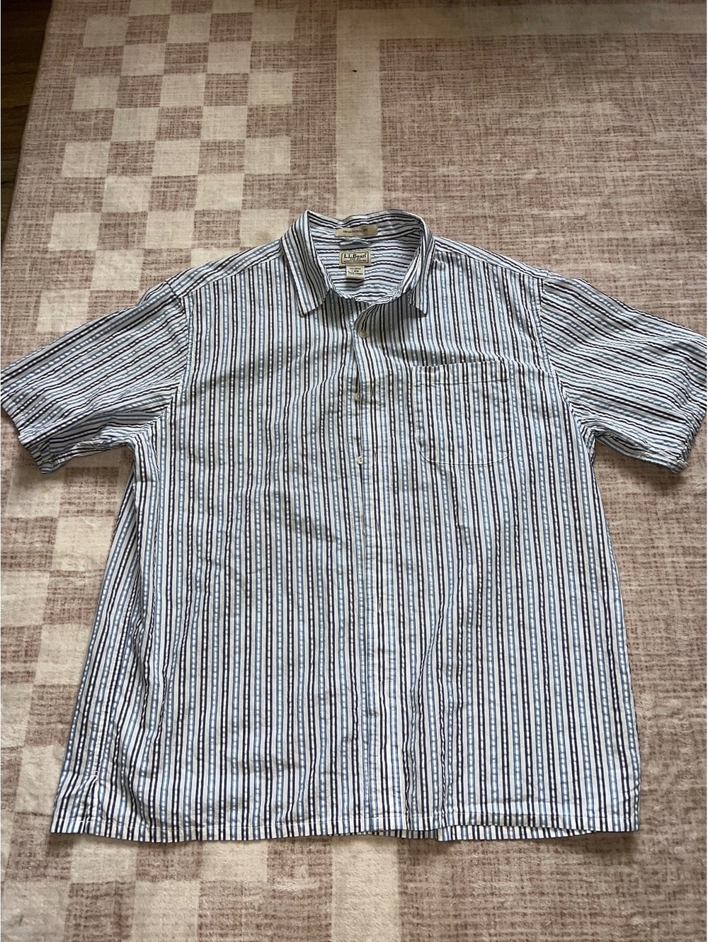 mens ll bean button up